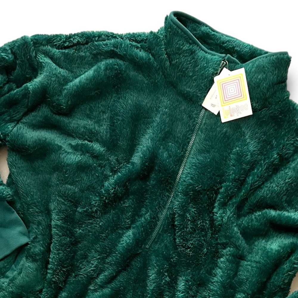 LuLaRoe Nancy Half Zip Pullover Jacket - Picture 4 of 6